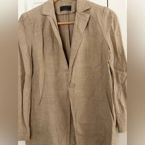 Bechler Women's Tan Bomber Jacket